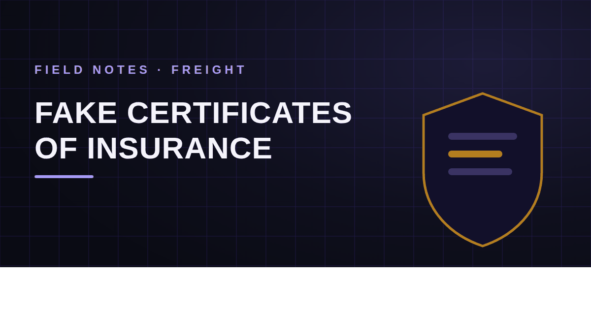 Fake Certificates of Insurance: How to Spot Them Before They Cost You