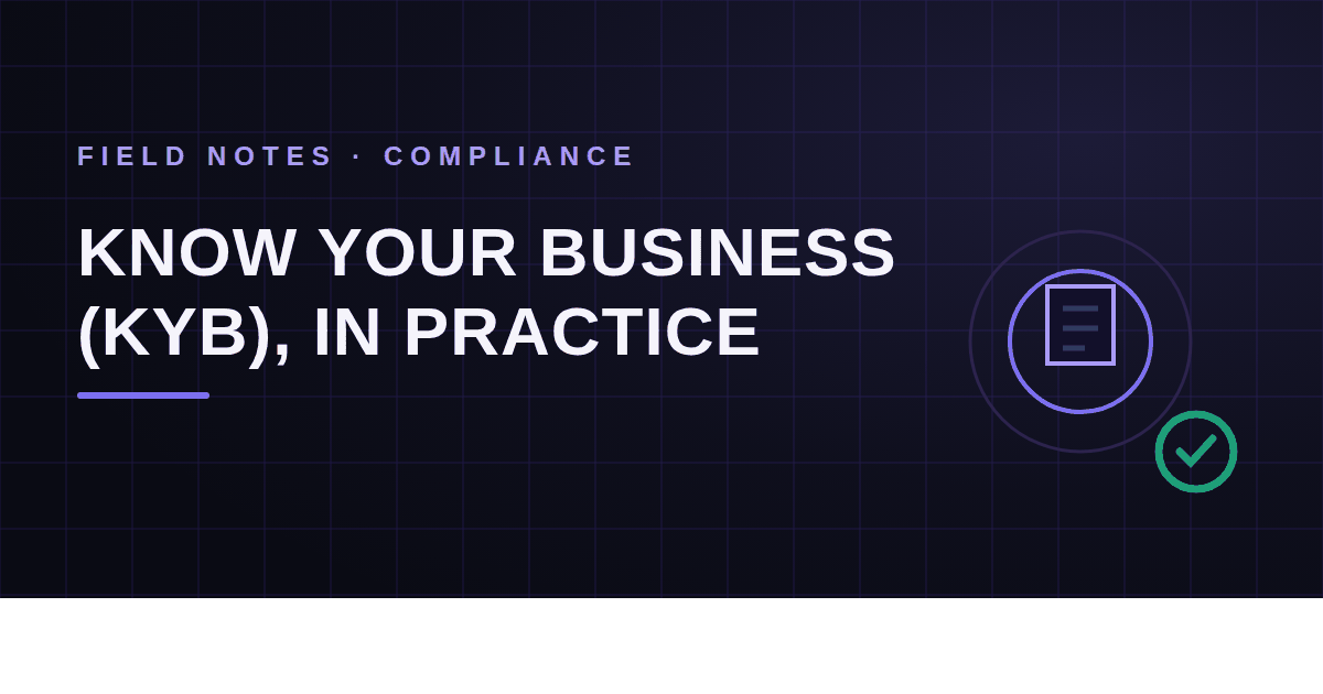 What Is KYB? Know Your Business, Explained