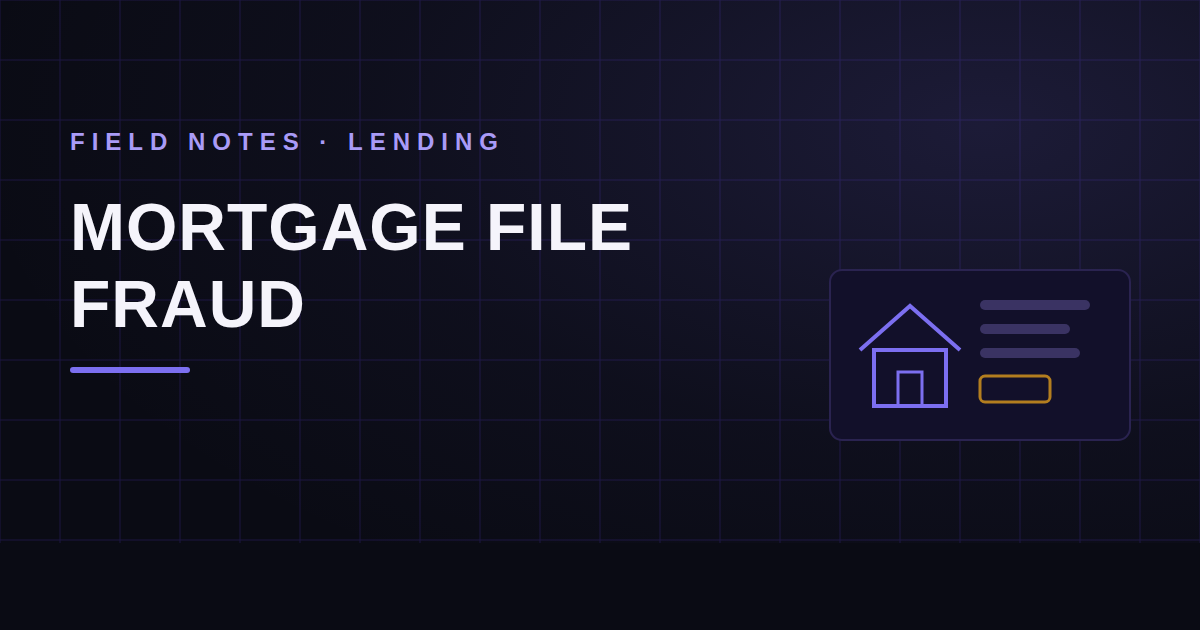 Mortgage File Fraud: 6 Documents Borrowers Doctor Most